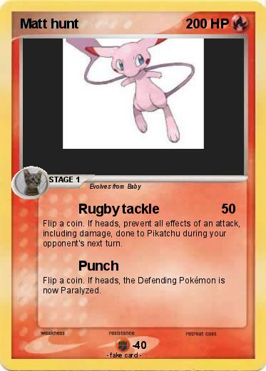 Pokemon Matt hunt