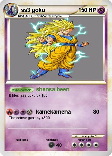 Pokemon ss3 goku