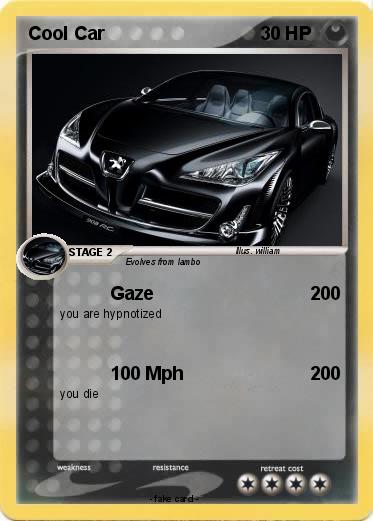 Pokemon Cool Car