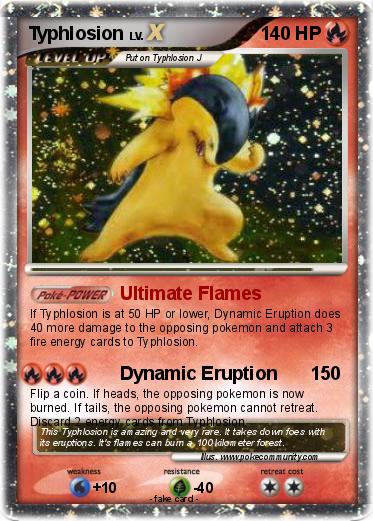 Pokemon Typhlosion