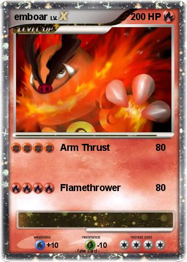 Pokemon emboar