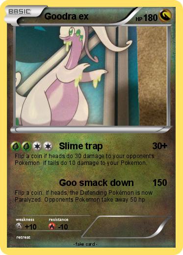 Pokemon Goodra ex
