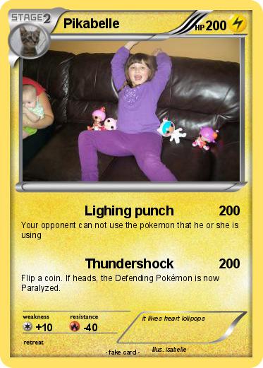Pokemon Pikabelle