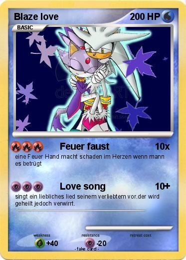 Pokemon Blaze love