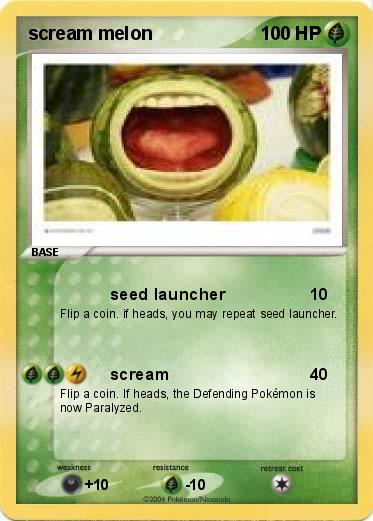 Pokemon scream melon