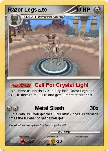 Pokemon Razor Legs