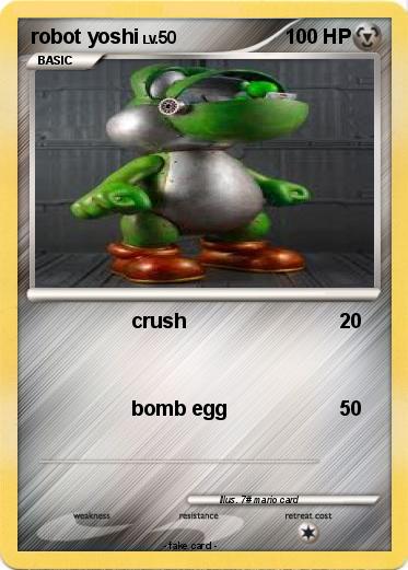 Pokemon robot yoshi