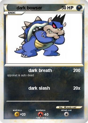 Pokemon dark bowser