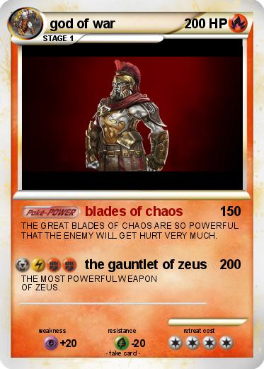 Pokemon god of war