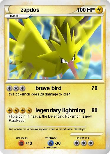 Pokemon zapdos