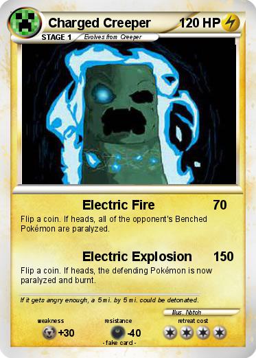 Pokemon Charged Creeper