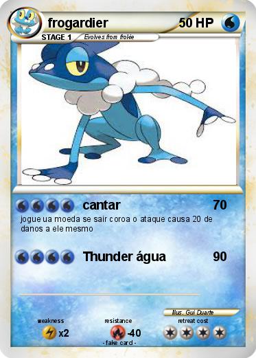 Pokemon frogardier