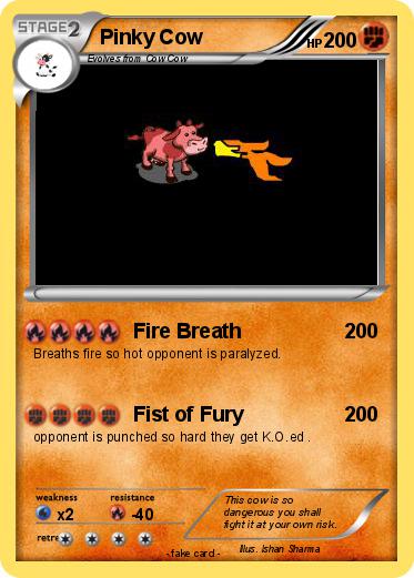Pokemon Pinky Cow