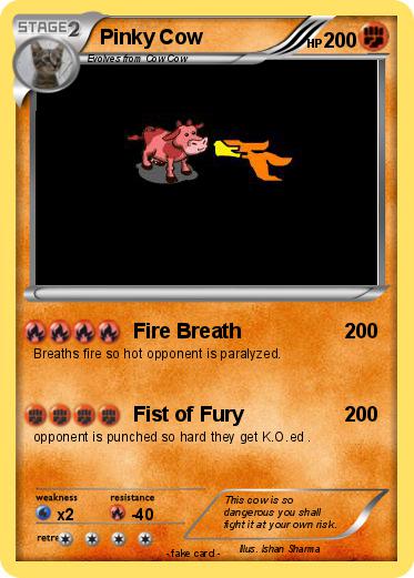 Pokemon Pinky Cow