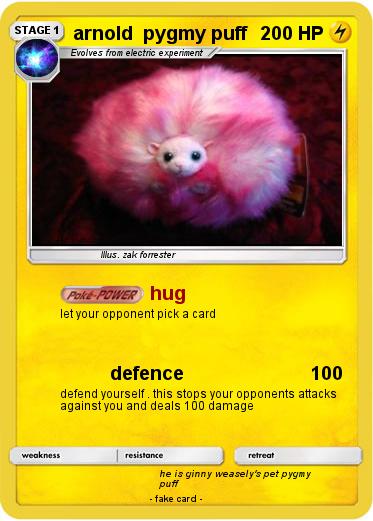 Pokemon arnold  pygmy puff