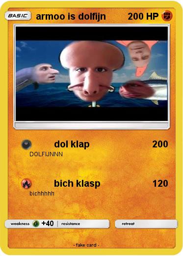 Pokemon armoo is dolfijn