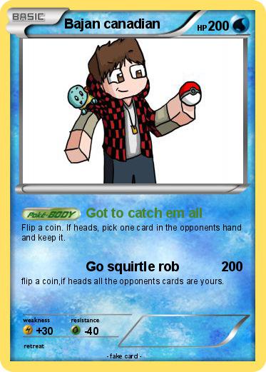 Pokemon Bajan canadian