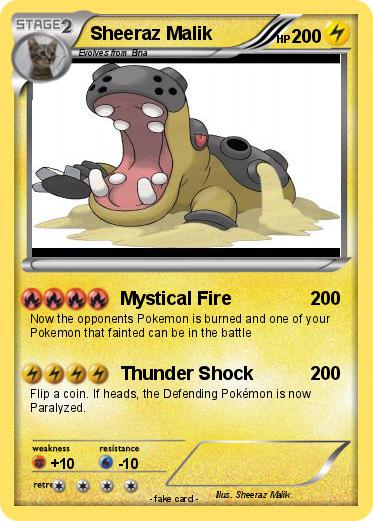 Pokemon Sheeraz Malik