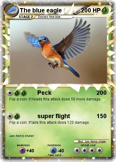 Pokemon The blue eagle