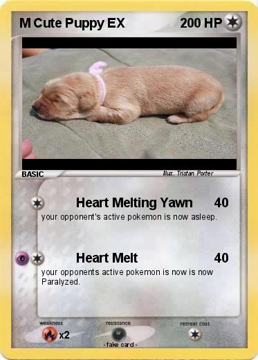 Pokemon M Cute Puppy EX