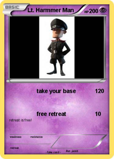 Pokemon Lt. Harmmer Man