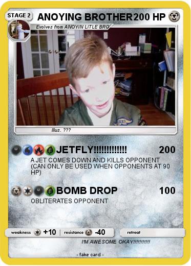 Pokemon ANOYING BROTHER