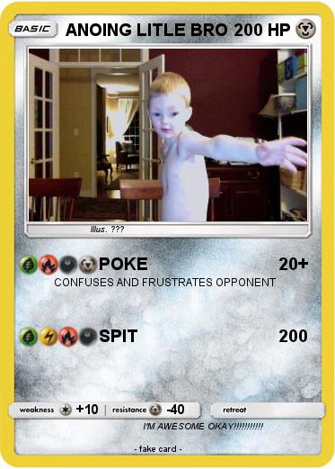 Pokemon ANOING LITLE BRO