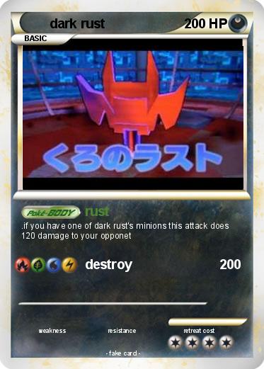 Pokemon dark rust