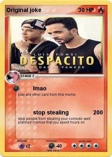 Pokemon Original joke