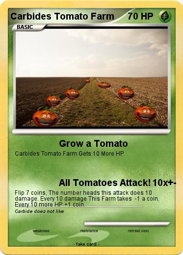 Pokemon Carbides Tomato Farm