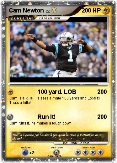 Pokemon Cam Newton