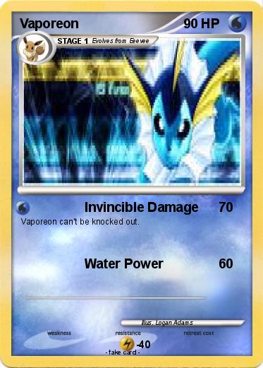 Pokemon Vaporeon