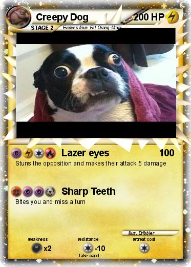 Pokemon Creepy Dog