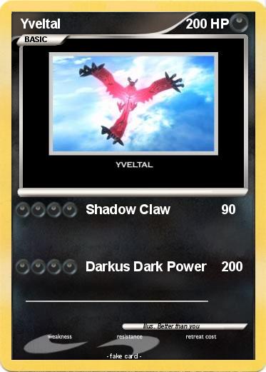 Pokemon Yveltal