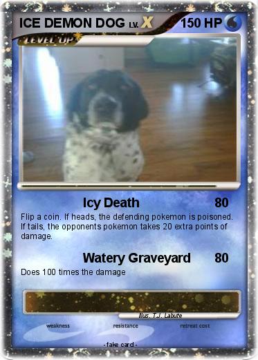 Pokemon ICE DEMON DOG