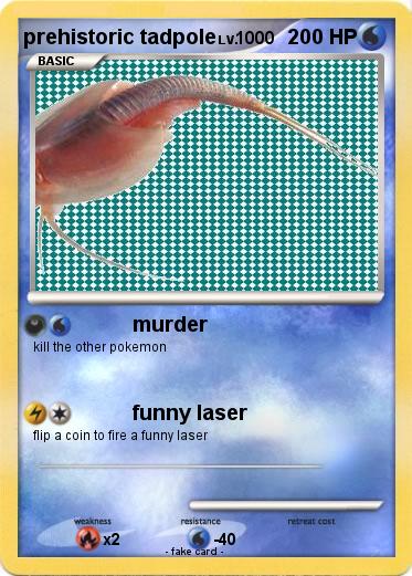 Pokemon prehistoric tadpole