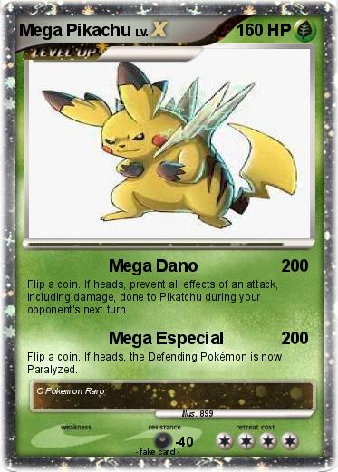 Pokemon Mega Pikachu
