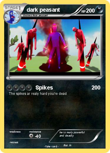 Pokemon dark peasant