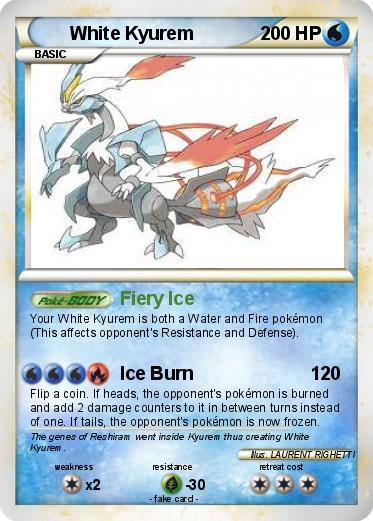Pokemon White Kyurem