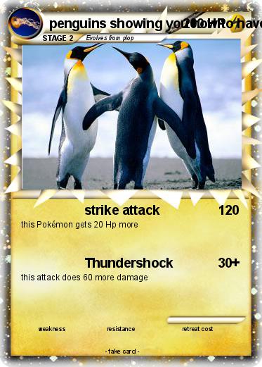 Pokemon penguins showing you how to have a party