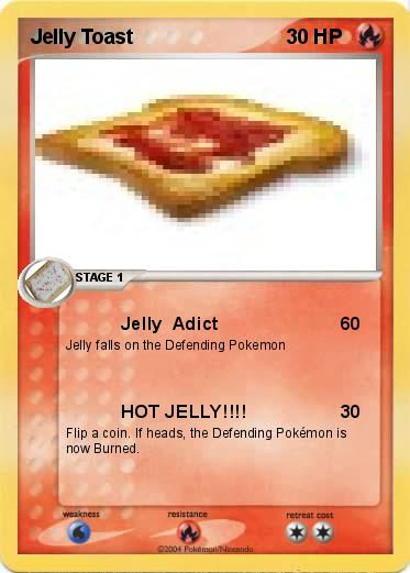 Pokemon Jelly Toast