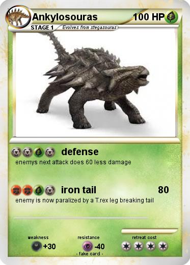 Pokemon Ankylosouras
