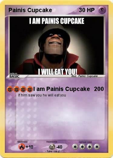 Pokemon Painis Cupcake