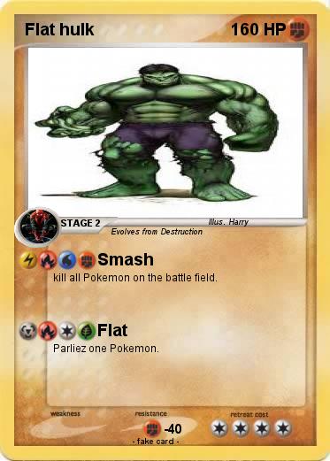 Pokemon Flat hulk