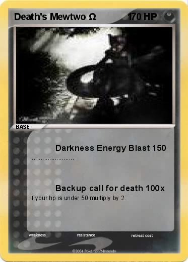 Pokemon Death's Mewtwo Ω            1