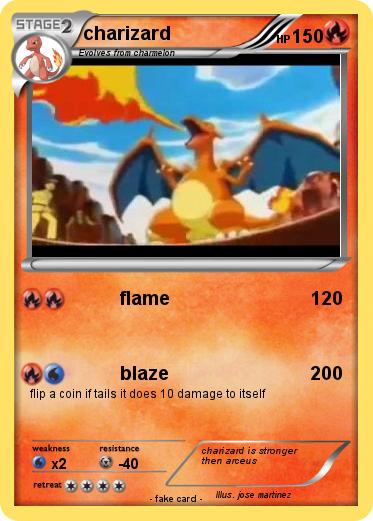 Pokemon charizard