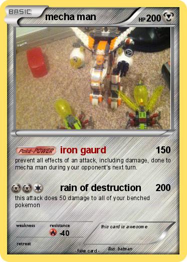 Pokemon mecha man