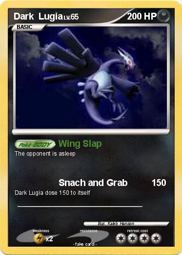 Pokemon Dark  Lugia