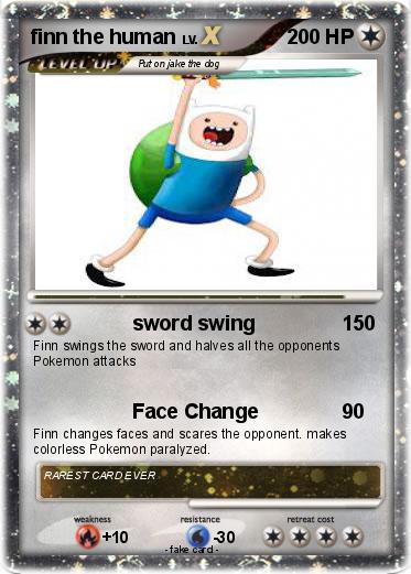 Pokemon finn the human