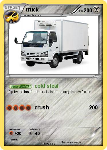 Pokemon truck